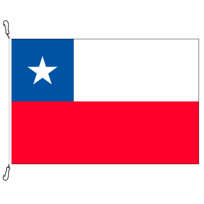 Fahne, Nation bedruckt, Chile, 70 x 100 cm