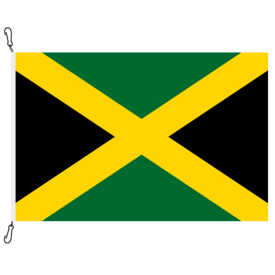 Fahne, Nation bedruckt, Jamaika, 150 x 225 cm