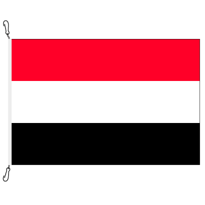 Fahne, Nation bedruckt, Jemen, 70 x 100 cm