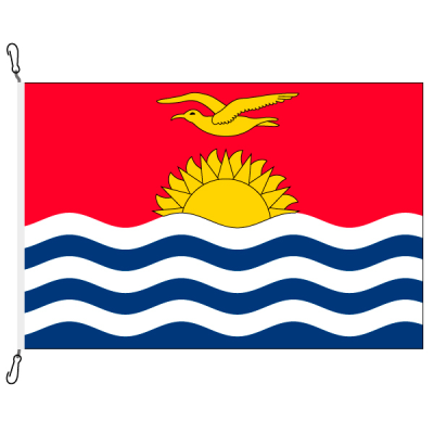 Fahne, Nation bedruckt, Kiribati, 200 x 300 cm