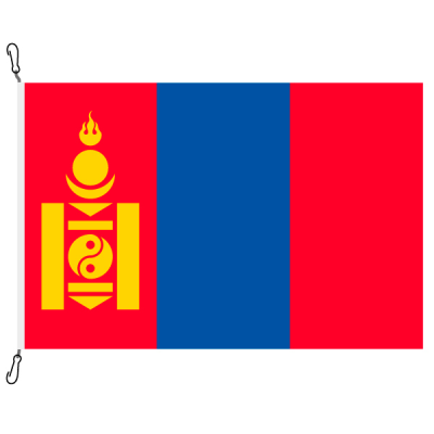 Fahne, Nation bedruckt, Mongolei, 100 x 150 cm