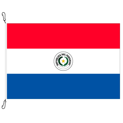 Fahne, Nation bedruckt, Paraguay, 70 x 100 cm