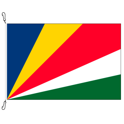 Fahne, Nation bedruckt, Seychellen, 200 x 300 cm
