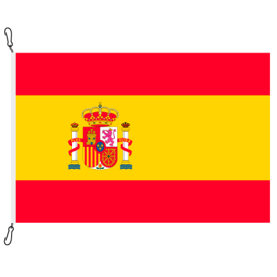 Fahne, Nation bedruckt, Spanien, 70 x 100 cm