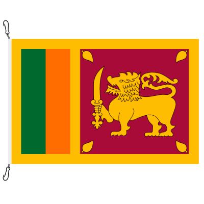 Fahne, Nation bedruckt, Sri Lanka, 200 x 300 cm