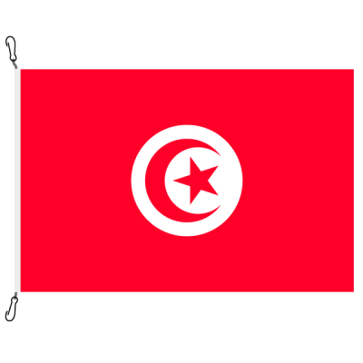 Fahne, Nation bedruckt, Tunesien, 100 x 150 cm