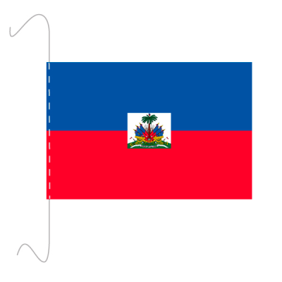 Tischf&#228;hnli, inkl.Kordel Haiti, 15 x 22.5 cm