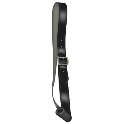 Tragband, schwarz schmal, Breite 50 mm, L&#228;nge bis 82 cm