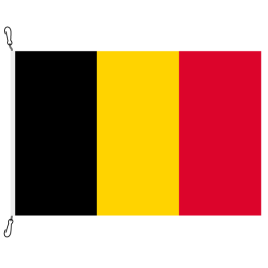 Fahne, Nation bedruckt, Belgien, 100 x 150 cm
