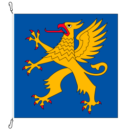 Drapeau de commune, imprim&#233;,