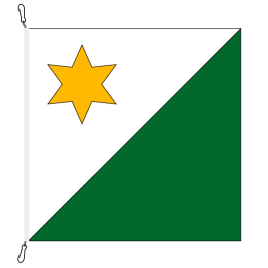 Drapeau de commune, imprimé,