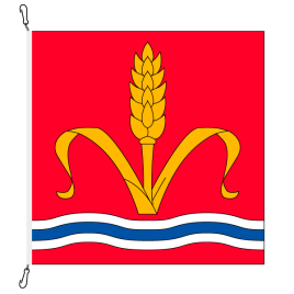 Drapeau de commune, imprim&#233;,