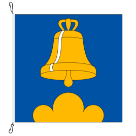 Drapeau de commune, imprimé,