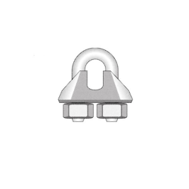 Bloccaggio del cavo compr. per &#216; 5 mm