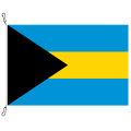 Fahne, Nation bedruckt, Bahamas, 70 x 100 cm