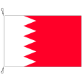 Fahne, Nation bedruckt, Bahrain, 70 x 100 cm