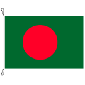 Fahne, Nation bedruckt, Bangladesch, 70 x 100 cm