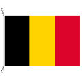 Fahne, Nation bedruckt, Belgien, 70 x 100 cm