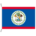 Fahne, Nation bedruckt, Belize, 70 x 100 cm