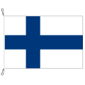 Fahne, Nation bedruckt, Finnland, 70 x 100 cm