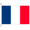 Fahne, Nation bedruckt, Frankreich, 70 x 100 cm