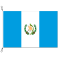 Fahne, Nation bedruckt, Guatemala, 200 x 300 cm