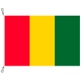 Fahne, Nation bedruckt, Guinea, 70 x 100 cm