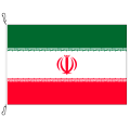 Fahne, Nation bedruckt, Iran, 70 x 100 cm