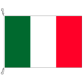 Fahne, Nation bedruckt, Italien, 70 x 100 cm