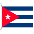 Fahne, Nation bedruckt, Kuba, 70 x 100 cm