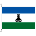 Fahne, Nation bedruckt, Lesotho, 70 x 100 cm