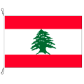Fahne, Nation bedruckt, Libanon, 100 x 150 cm