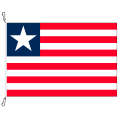 Fahne, Nation bedruckt, Liberia, 100 x 150 cm