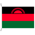 Fahne, Nation bedruckt, Malawi, 70 x100 cm