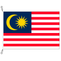 Fahne, Nation bedruckt, Malaysia, 100 x 150 cm
