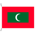 Fahne, Nation bedruckt, Malediven, 70 x 100 cm