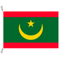 Fahne, Nation bedruckt, Mauretanien, 70 x 100 cm
