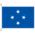 Fahne, Nation bedruckt, Mikronesien, 70 x 100 cm