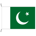 Fahne, Nation bedruckt, Pakistan, 70 x 100 cm