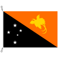 Fahne, Nation bedruckt, Papua-Neuguinea, 70 x 100 cm