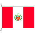 Fahne, Nation bedruckt, Peru, 100 x 150 cm