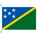 Fahne, Nation bedruckt, Salomonen, 70 x 100 cm