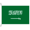 Fahne, Nation bedruckt, Saudi Arabien, 70 x 100 cm