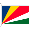 Fahne, Nation bedruckt, Seychellen, 70 x 100 cm