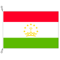 Fahne, Nation bedruckt, Tadschikistan, 70 x 100 cm