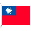 Fahne, Nation bedruckt, Taiwan, 70 x 100 cm