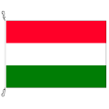 Fahne, Nation bedruckt, Ungarn, 70 x 100 cm
