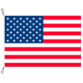 Fahne, Nation bedruckt, USA, 70 x 100 cm