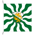 Fahne, geflammt, bedruckt Thurgau, 78 x 78 cm