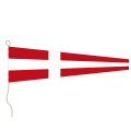 Flagge, Signal bedruckt Nr. 4, 20 x 24 cm